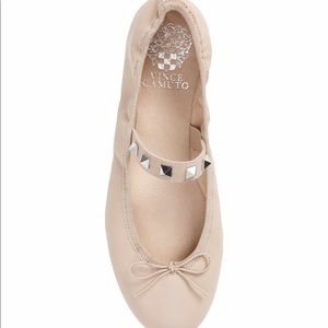 Vince Camuto Prilla Studded Mary Jane flats